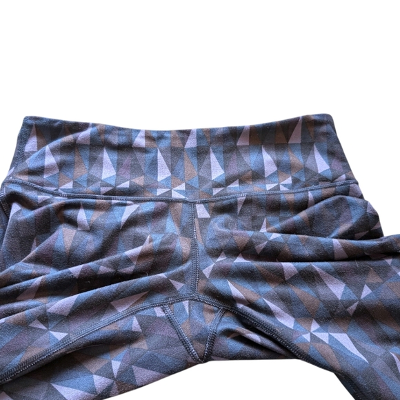 Lululemon Wunder Under Pant Full-On Luon Stained Glass Love Nightfall Women's 6 - Picture 7 of 9
